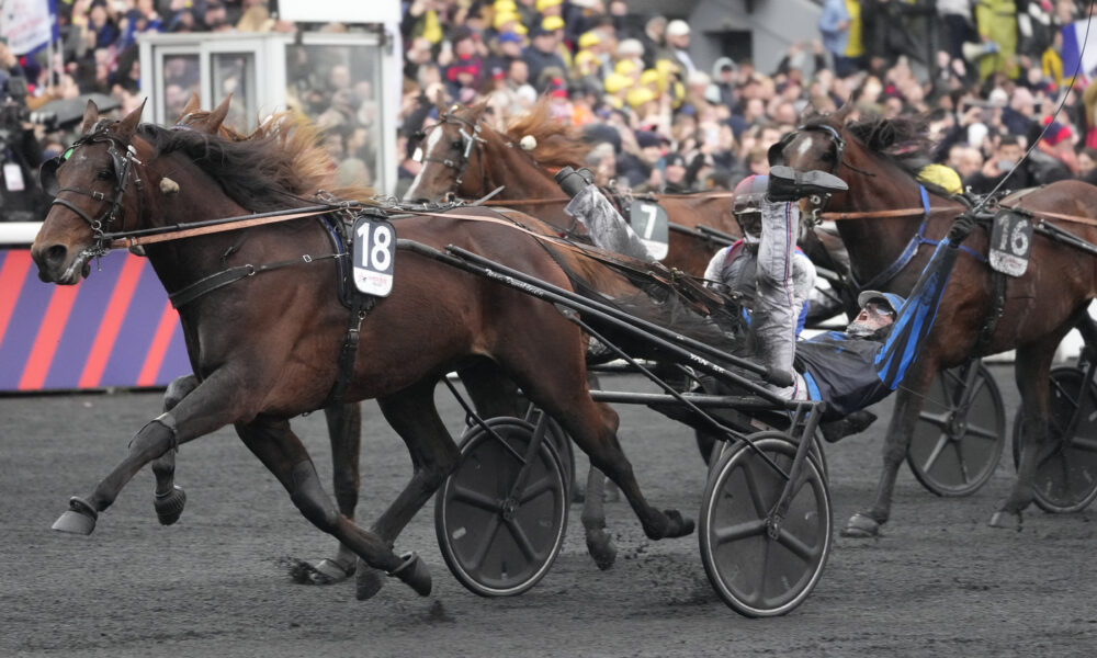 Clement Duvaldestin e Idao de Tillard (Prix d'Amerique 2025)