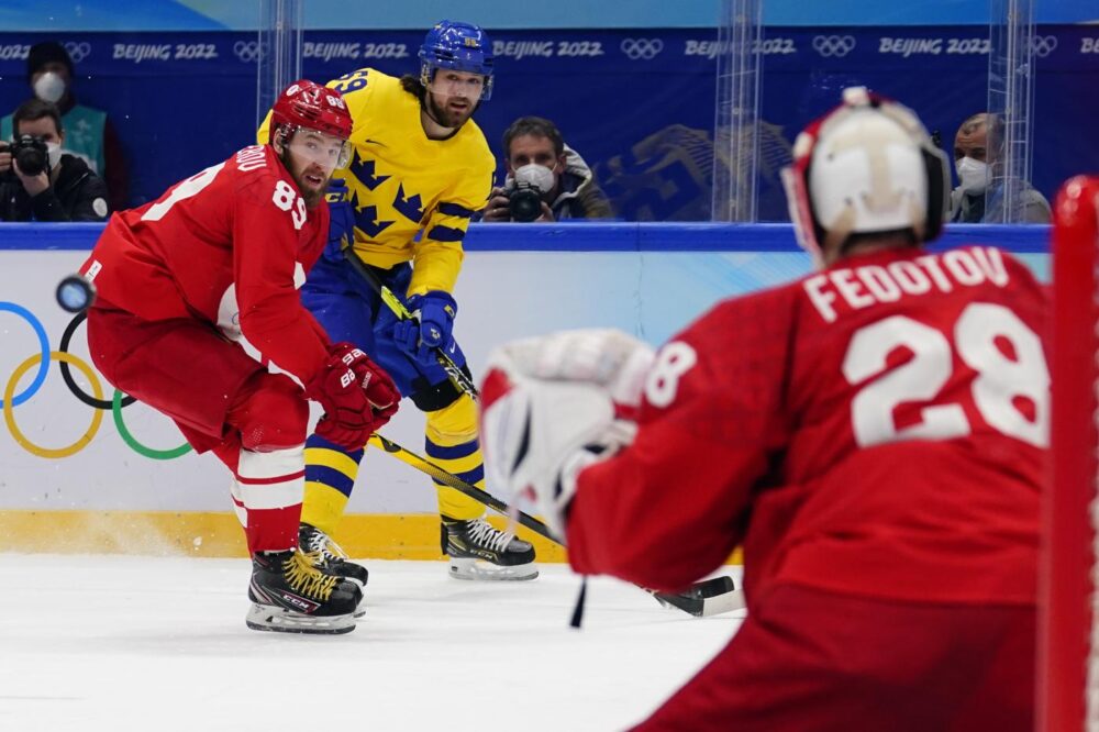 Squadra russa hockey ghiaccio