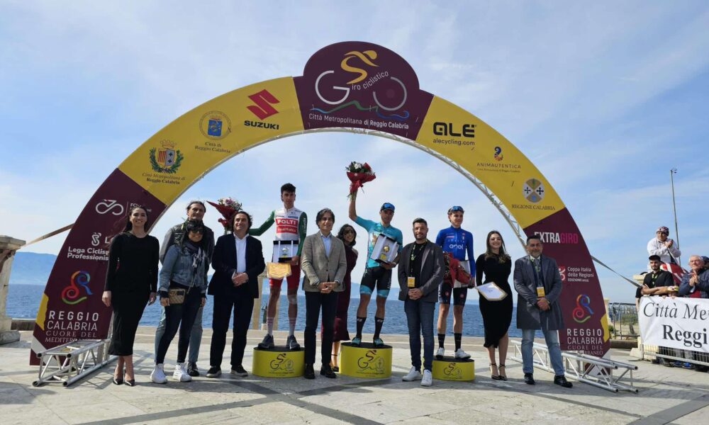 podio Giro Reggio Calabria