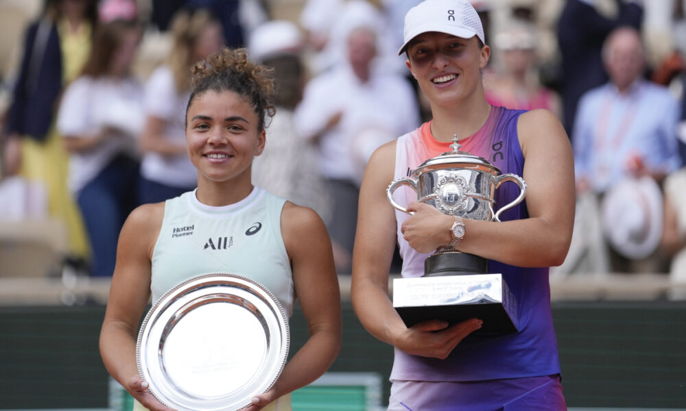 Jasmine Paolini ed Iga Swiatek