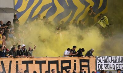 Tifoseria del Viadana durante la finale 2024