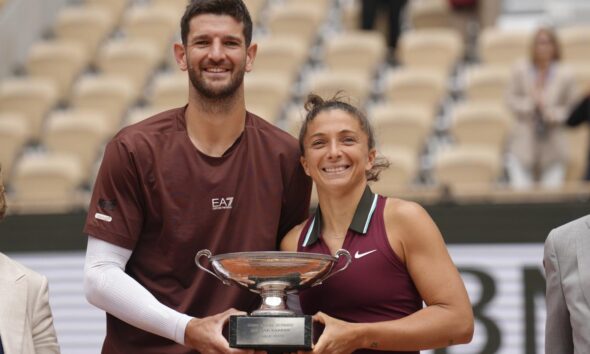 Sara Errani ed Andrea Vavassori