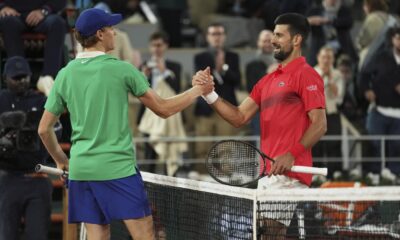 Jannik Sinner e Novak Djokovic