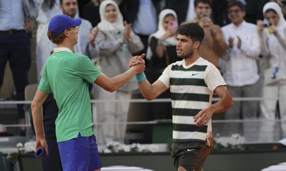 Jannik Sinner e Carlos Alcaraz