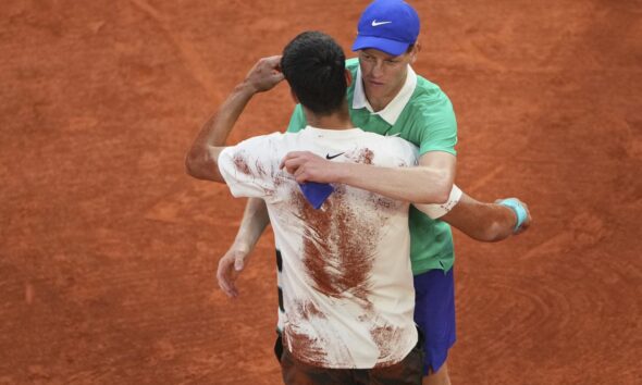 Jannik Sinner e Carlos Alcaraz