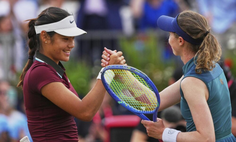 Emma Raducanu e Cristina Bucsa