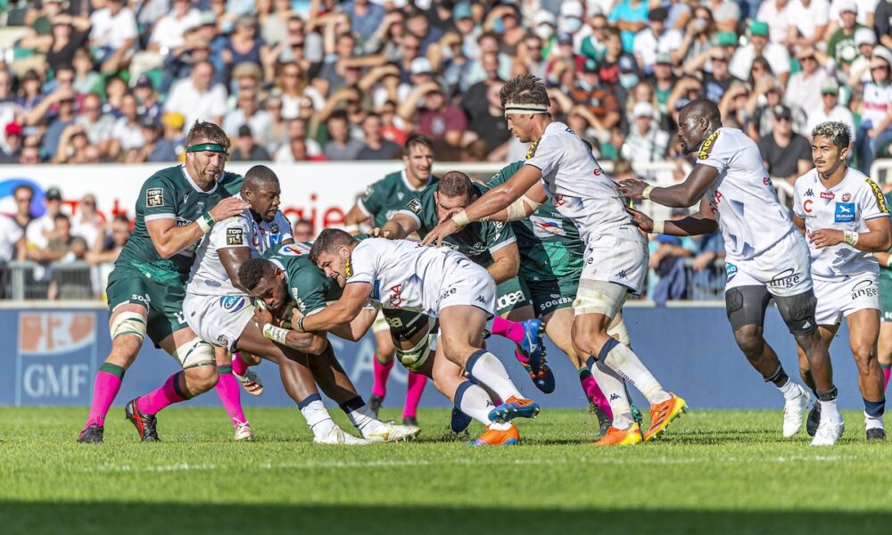 Pablo Dimcheff al placcaggio