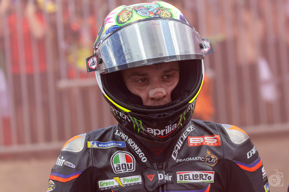 Marco Bezzecchi soddisfatto dopo i test: “Aprilia ha fatto un lavoro atomico, abbiamo anche altre cartucce in serbo”