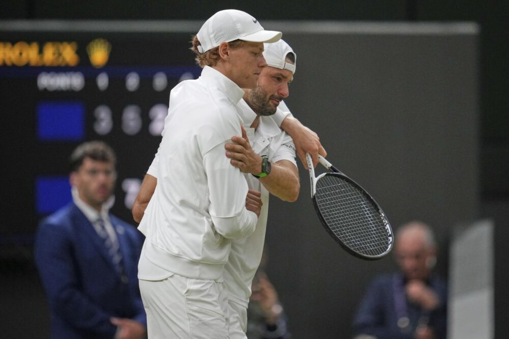 Jannik Sinner e Grigor Dimitrov