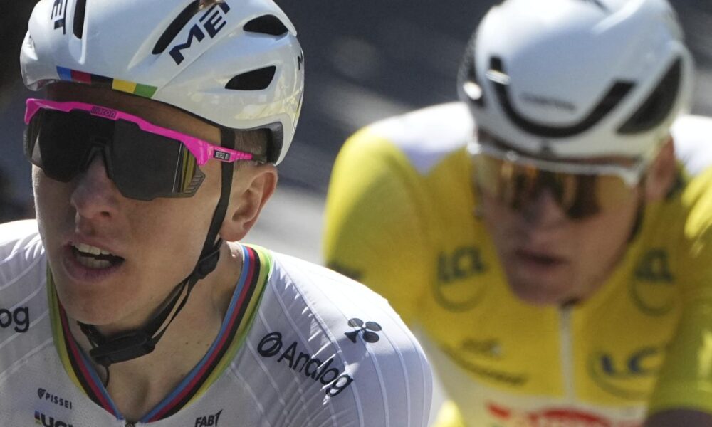 Tadej Pogacar e Mathieu van der Poel