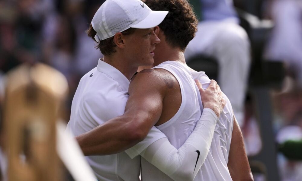 Jannik Sinner e Ben Shelton