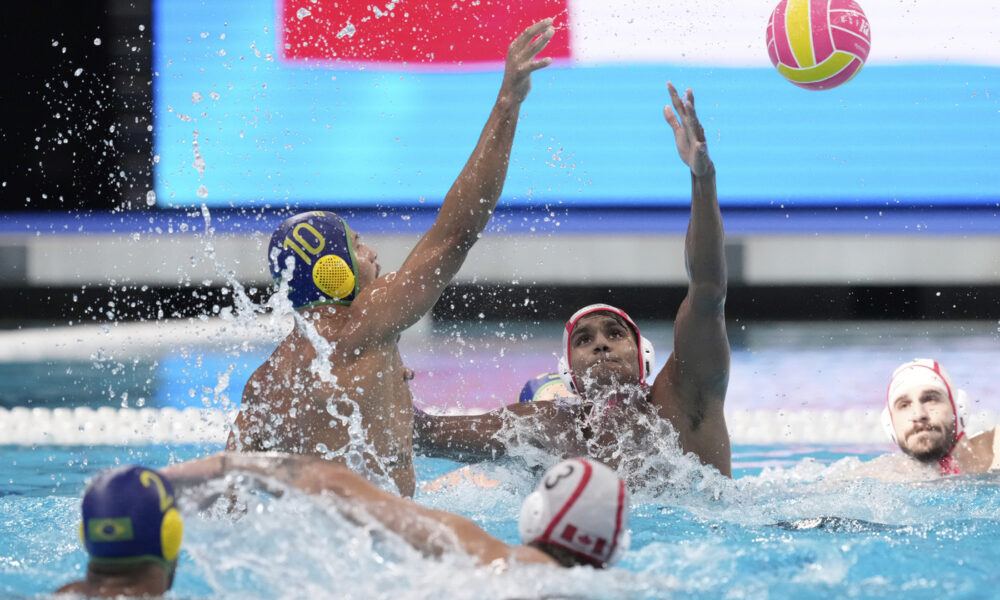 Brasile-Canada pallanuoto