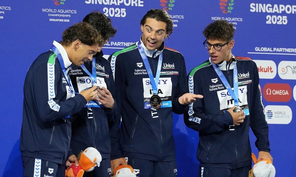 4x100 stile libero maschile