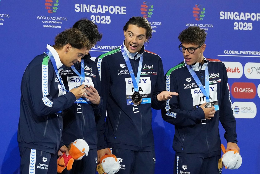 4x100 stile libero maschile