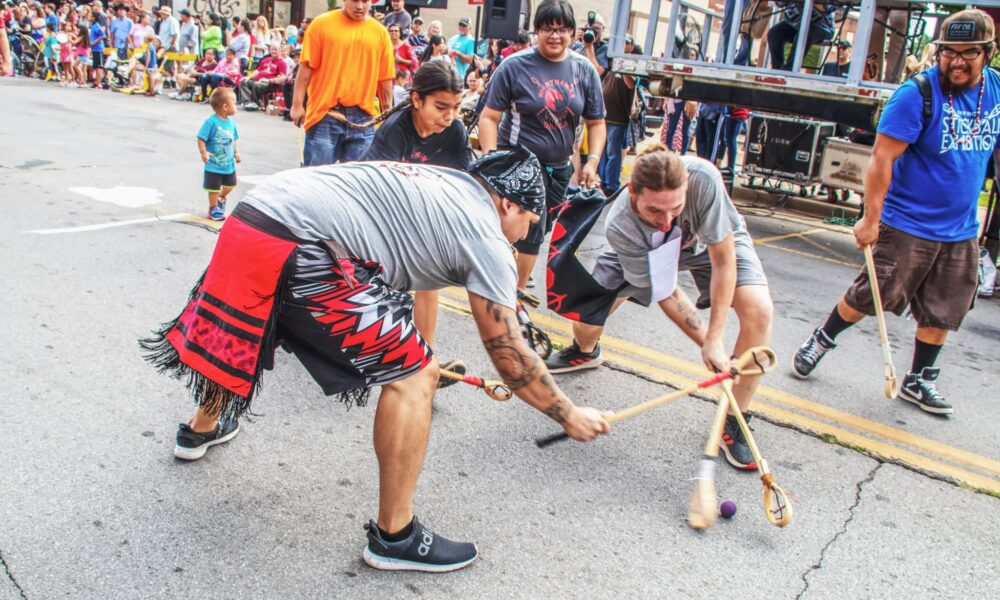 lacrosse nativi d'america