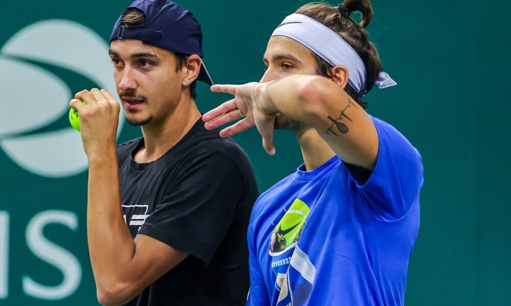 Lorenzo Musetti e Lorenzo Sonego