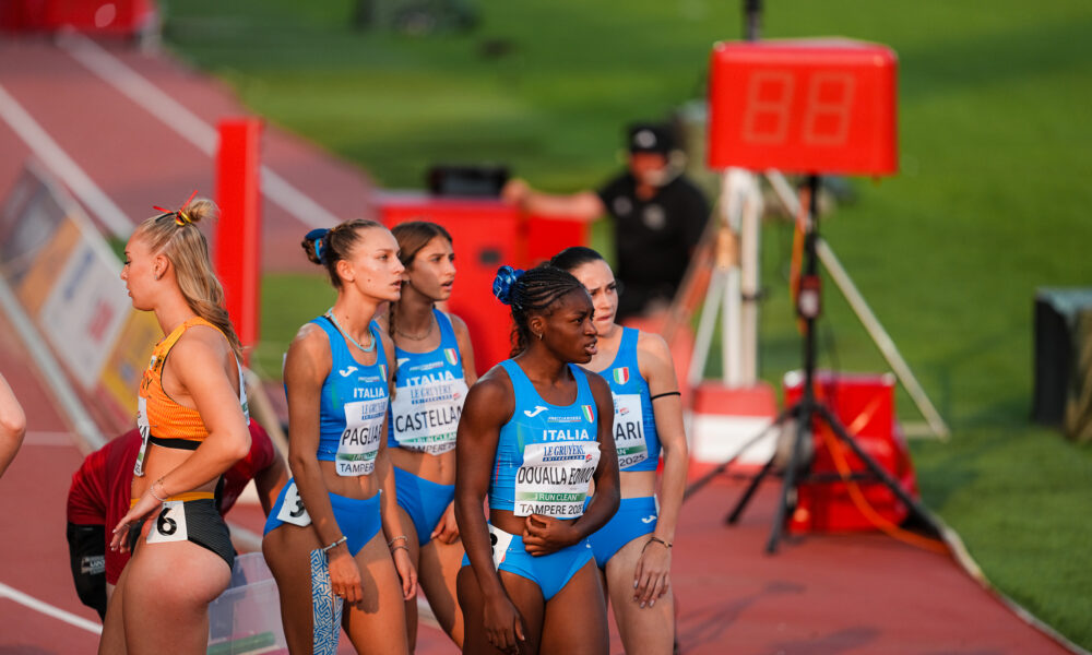 Italia 4x100 femminile