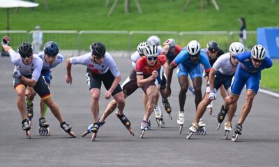 Pattinaggio a rotelle velocità su pista