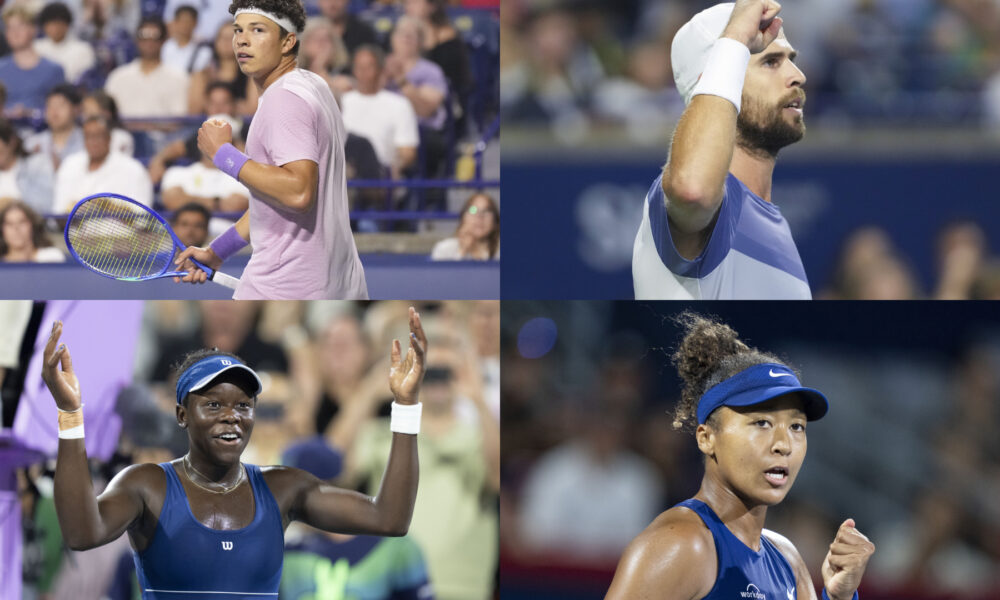 Shelton Khachanov Mboko Osaka