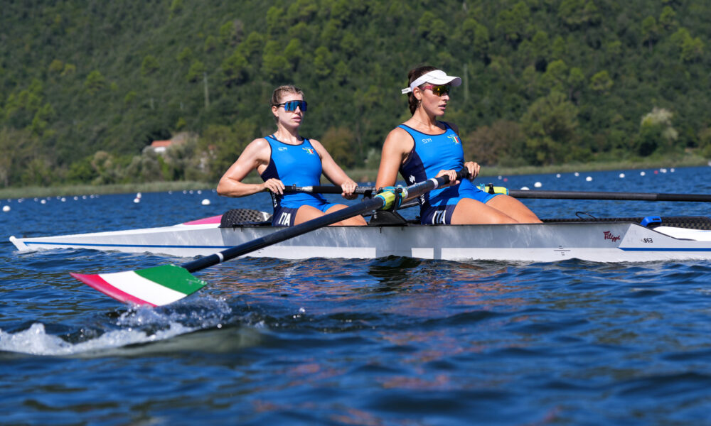 Due senza senior femminile canottaggio (Alice Codato, Laura Meriano)
