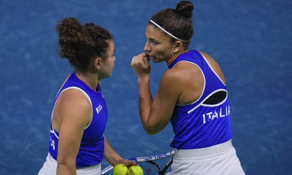 Jasmine Paolini e Sara Errani