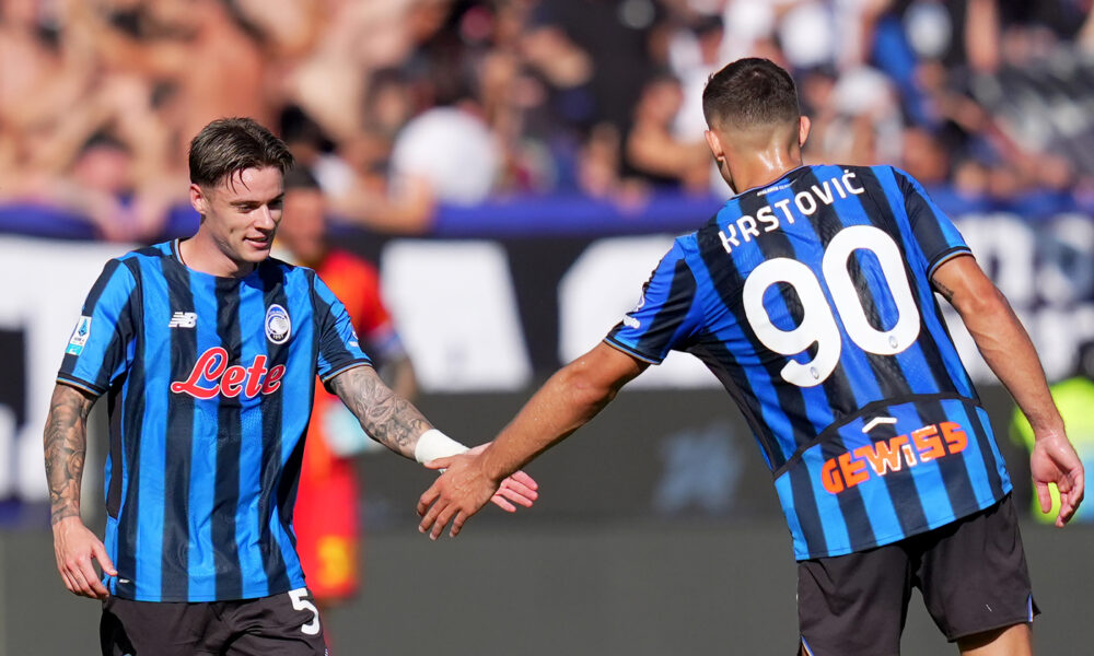 giocatori dell'Atalanta