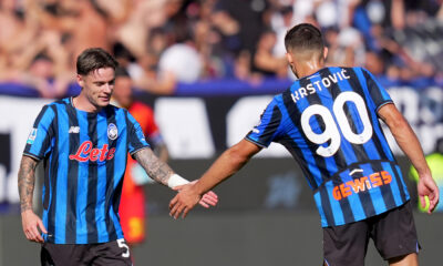 giocatori dell'Atalanta