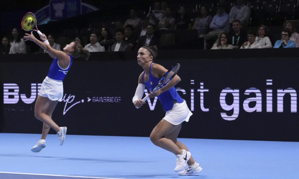 Jasmine Paolini e Sara Errani