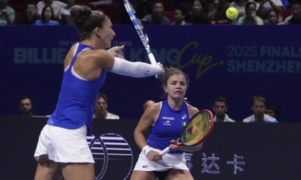 Jasmine Paolini e Sara Errani