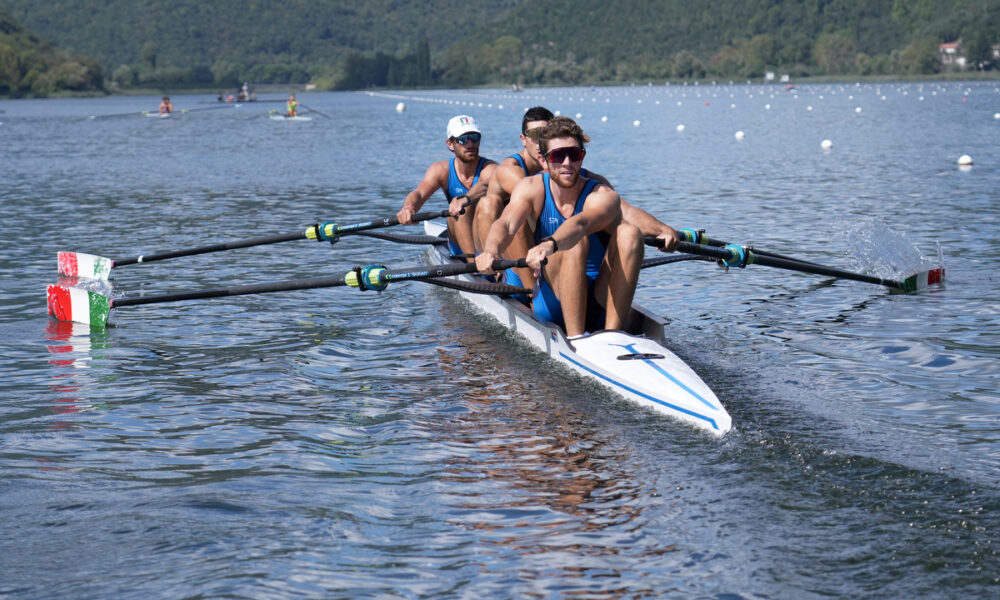 Quattro senza senior maschile (Alfonso Scalzone, Davide Comini, Nunzio Di Colandrea, Giovanni Codato)