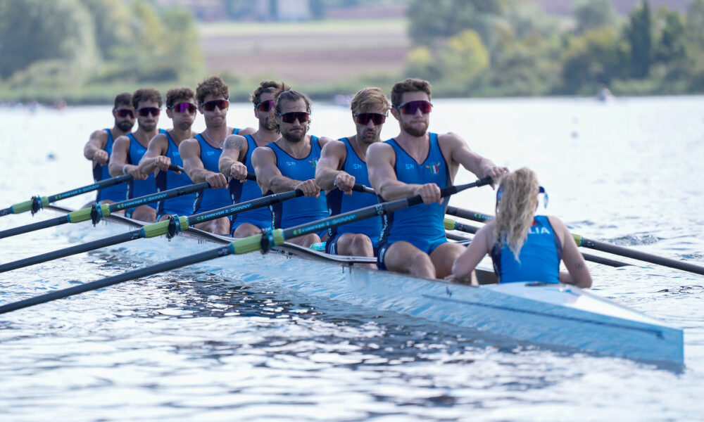 Otto senior maschile canottaggio