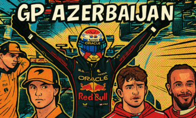 GP di Azerbaigian in stile fumetto/OA Sport