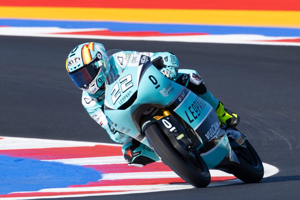 moto3 david almansa fa il vuoto nelle pre qualifiche di valencia bene guido pini 4176