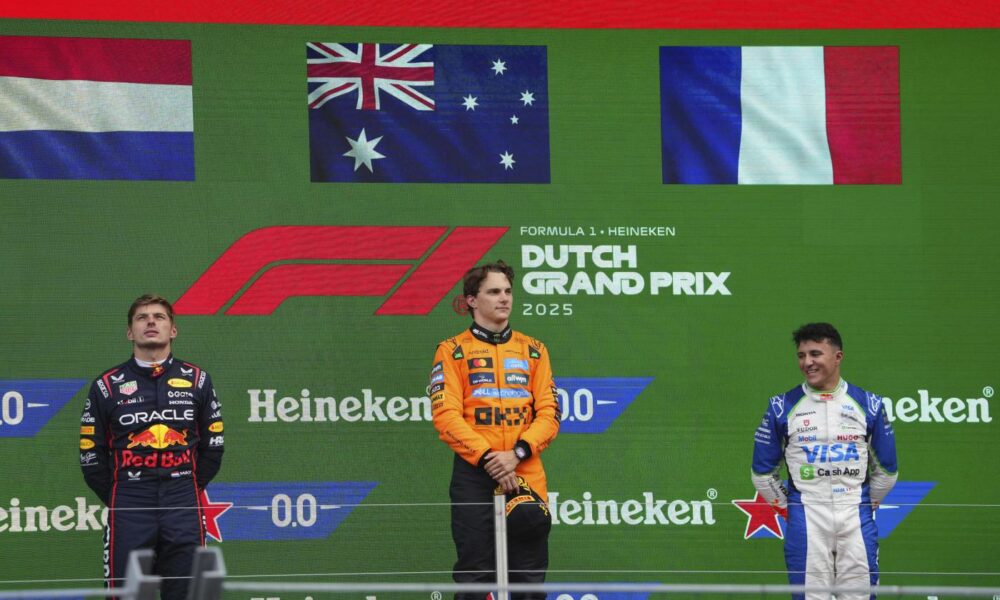 F1 Podio Zandvoort 2025/La Press