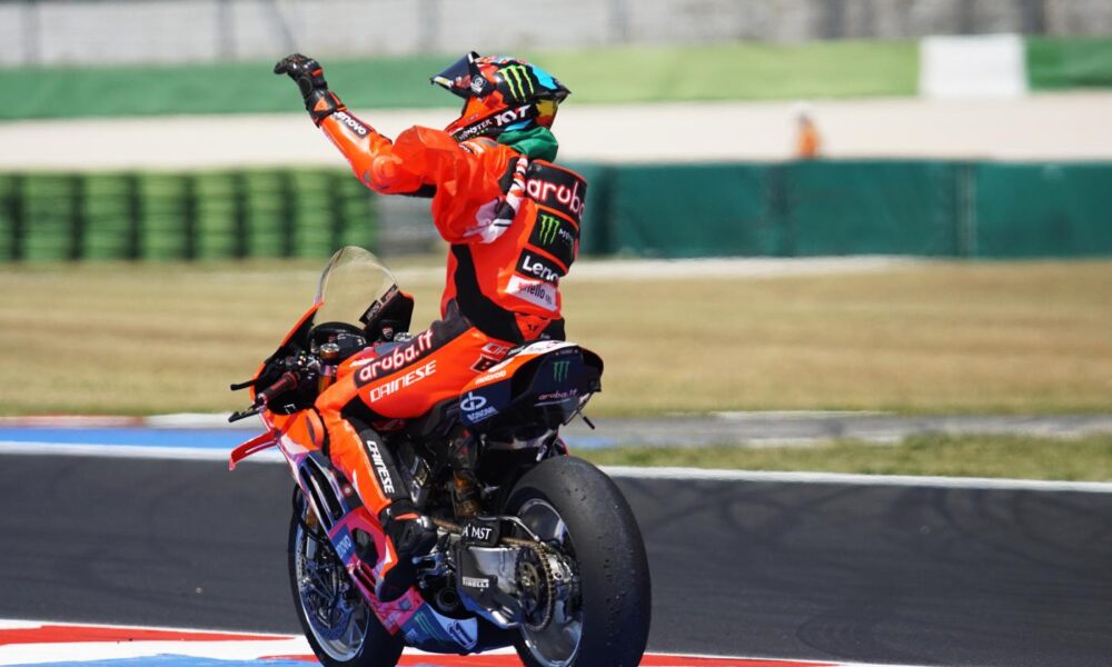 Bulega saluta su Ducati