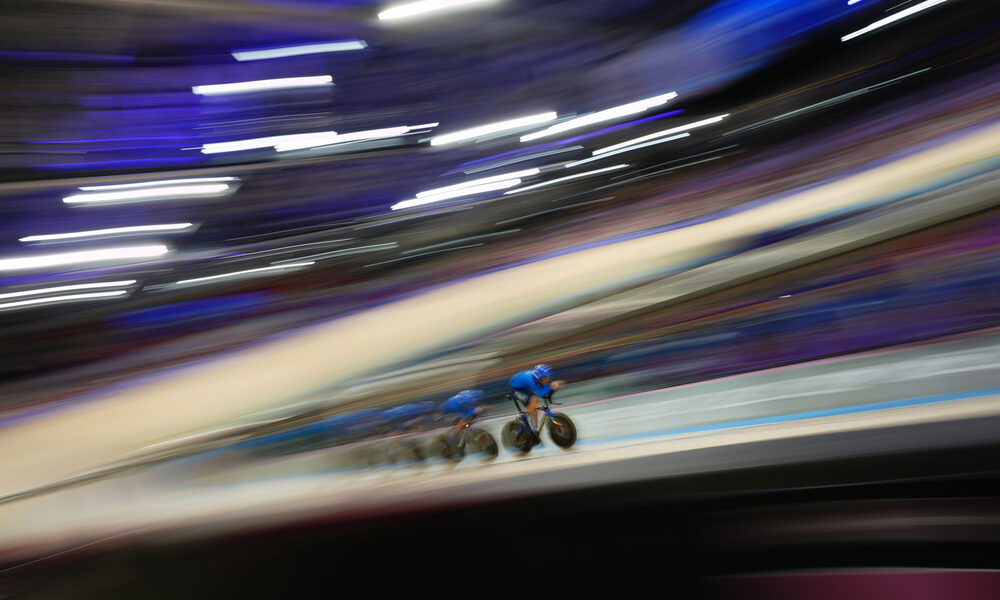 Quartetto ciclismo su pista