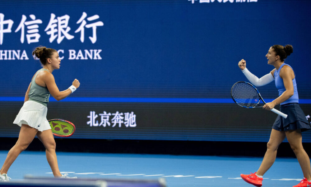 Jasmine Paolini e Sara Errani