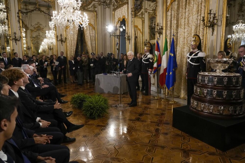 I vincitori e le vincitrici della Coppa Davis e della BJK Cup saranno ricevuti da Mattarella I vincitori e le vincitrici della Coppa Davis e della BJK Cup saranno ricevuti da Mattarella