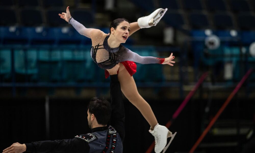 Deanna Stellato-Dudek and Maxime Deschamps