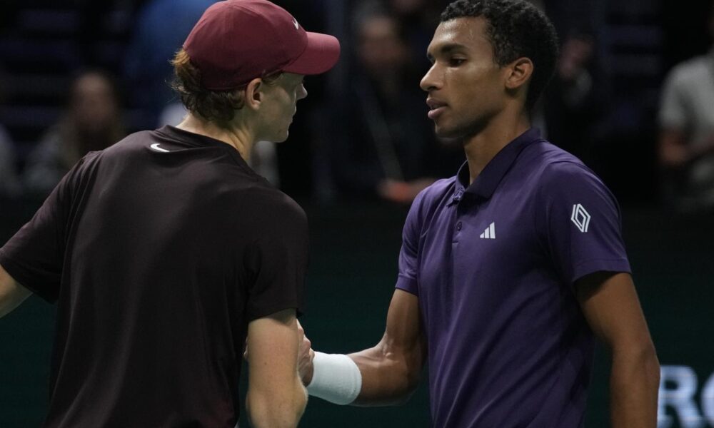 Jannik Sinner e Felix Auger-Aliassime