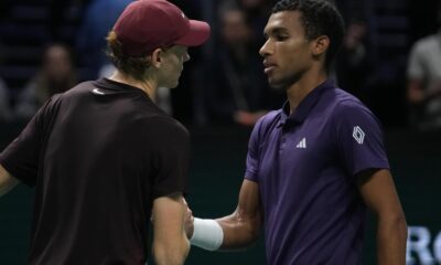 Jannik Sinner e Felix Auger-Aliassime