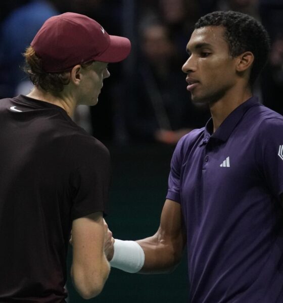 Jannik Sinner e Felix Auger-Aliassime