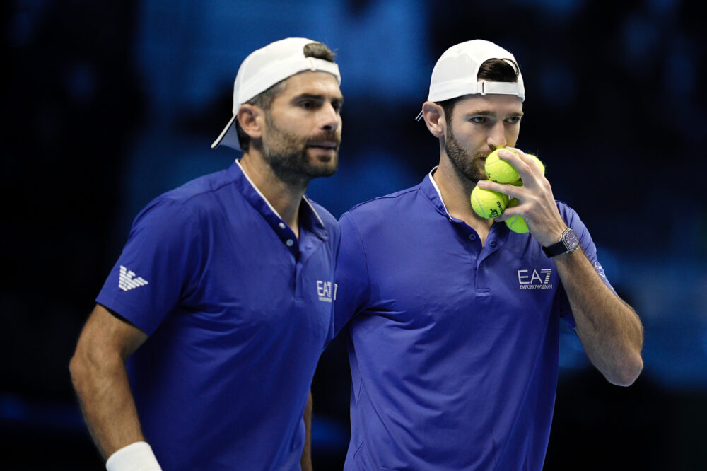 ATP Finals 2025, la classifica del girone di Bolelli/Vavassori: semifinale sicura, in palio il primo posto