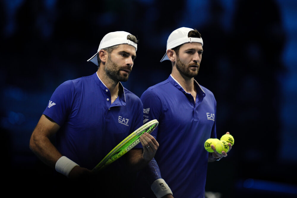 Spettacolo Bolelli/Vavassori, battuti i numeri 1 Cash/Glasspool alle ATP Finals!