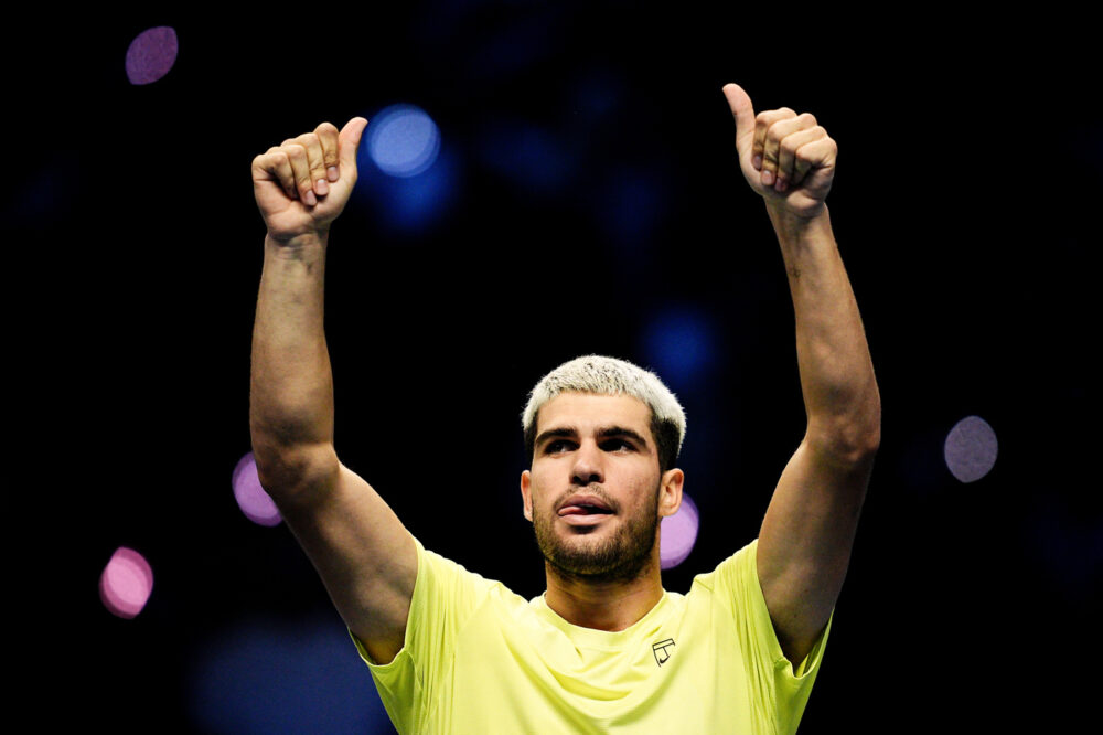 Carlos Alcaraz: “Sono molto soddisfatto della mia prestazione. Sinner? Almeno 3 4 persone tiferanno per me…” Carlos Alcaraz: “Sono molto soddisfatto della mia prestazione. Sinner? Almeno 3 4 persone tiferanno per me…”