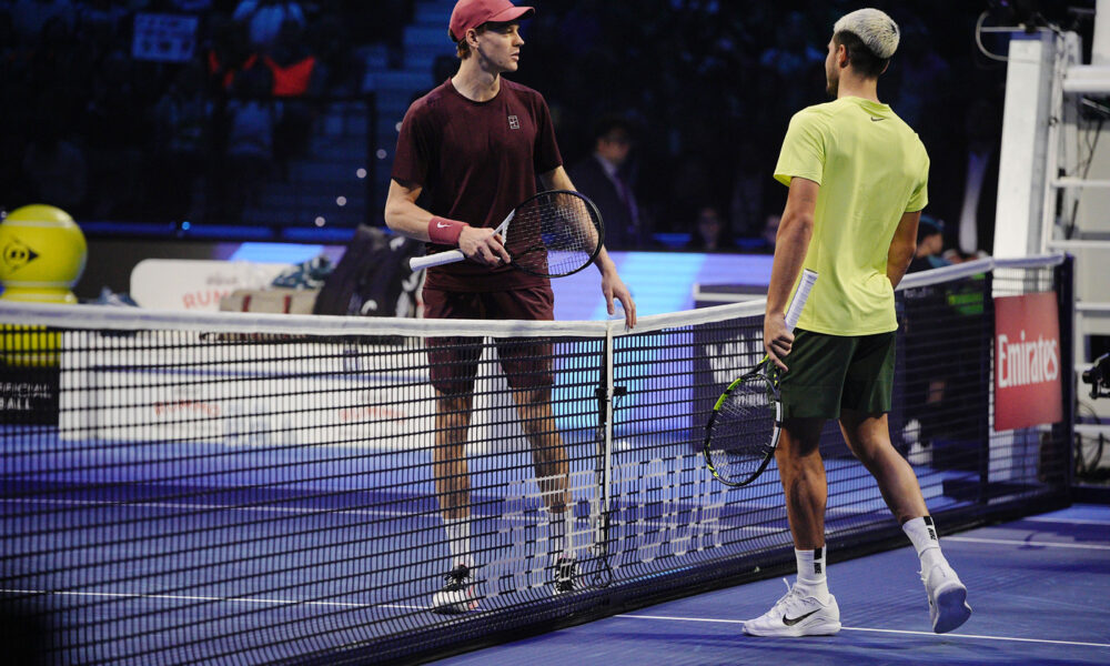 Jannik Sinner e Carlos Alcaraz