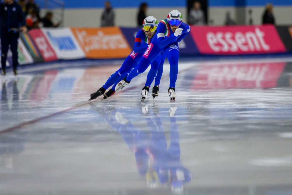 Speed skating, la situazione dell’Italia per la qualificazione olimpica del team pursuit a Milano Cortina 2026