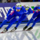 Team pursuit maschile speed skating (Davide Ghiotto, Michele Malfatti ed Andrea Giovannini)