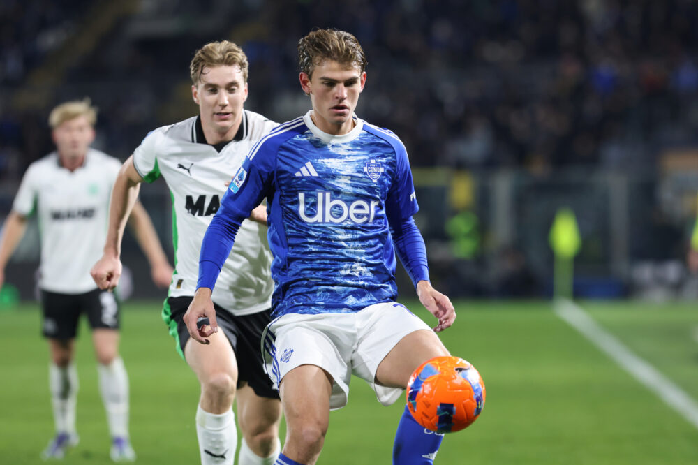 Calcio, Como vittorioso contro il Sassuolo in Serie A: uomini di Febragas sempre più in alto