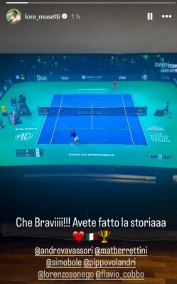 Musetti Instagram